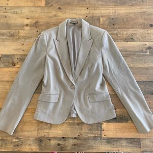 Express Women’s Suit Blazer Jacket! Grey Size 8.